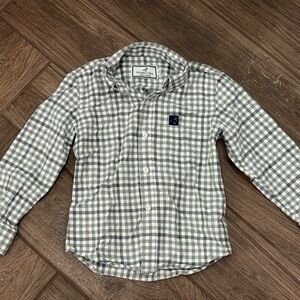 Properly Tied Light Green Boys Flannel Long Sleeve Shirt
